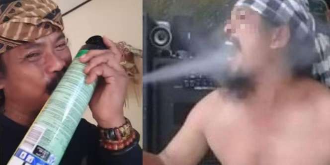 Aksinya Semprot Obat Nyamuk ke Mulut Viral, Pria Bali Meninggal, Cek Faktanya