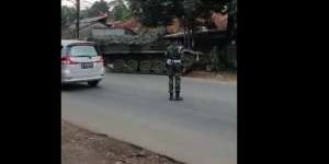 Viral Video Tank di Daerah Penyekatan Mudik Bekasi-Bogor, Ini Kata TNI AD