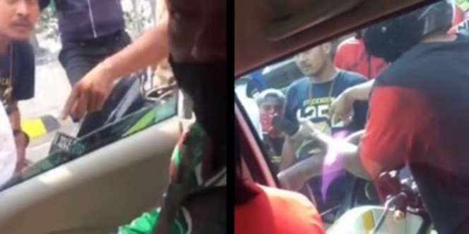  Viral Debt Collector Kepung Anggota TNI, Ini Tampangnya
