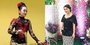 Gaya Fashion 5 Seleb Istri Pilot Pakai Kebaya, Anggun Memesona