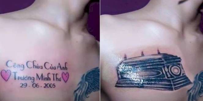Bikin Tato Nama Pacar di Dada, Setelah Putus Aksinya Bikin Geleng