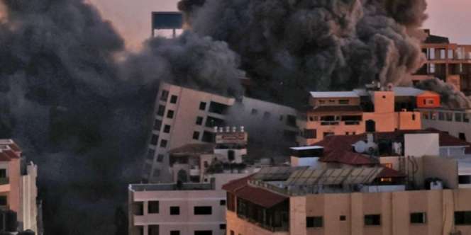 Serangan Israel Ambrukkan Hunian 13 Lantai di Gaza, 35 Tewas