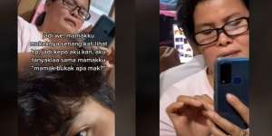 Senyum Sendiri Lihat Layar HP, Ibu Autopanik Saat Ketahuan Anaknya