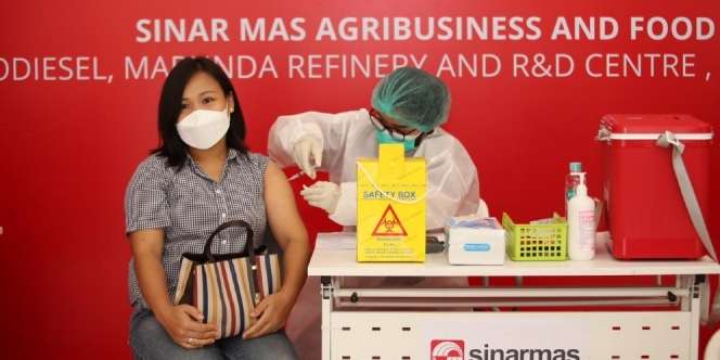 Awali Vaksinasi Gotong Royong, Sinar Mas Vaksin 3 Ribu Karyawan