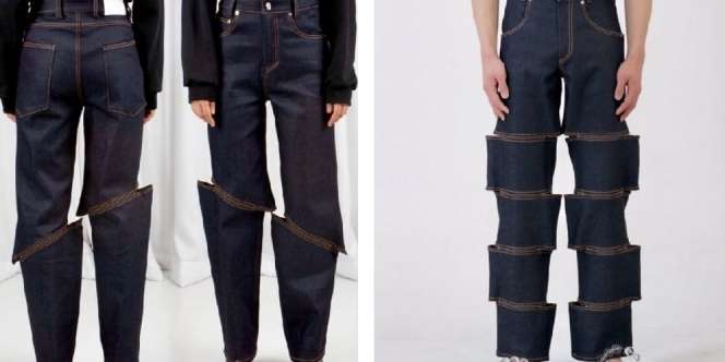 Jeans Desain Nyeleneh Made in Korea, Bingung Lihatnya, Nagita Udah Punya?