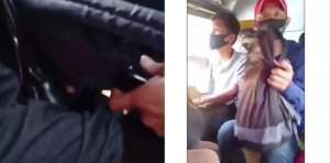 Viral Copet Terekam Saat Beraksi di Angkot, Ngamuk Lempar Tas ke Penumpang Cewek