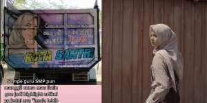 Cantiknya Cut Rauzha Amalia, Langganan Gambar Belakang Truk