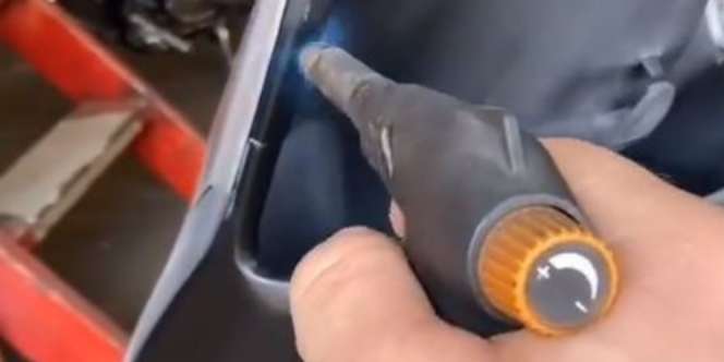 Unik, Cat Motor Tambah Kinclong Usai Dibakar
