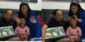 Senyum Bahagia Bocah Malang yang Dibuang Ibu Kandung Kini Jadi Anak Kapolres