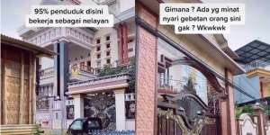 Viral Deretan Rumah Mewah di Kampung Nelayan, Bikin Geleng Kepala
