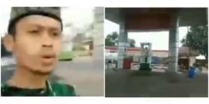 Pembeli Marah-Marah Tak Dilayani di SPBU, Tahunya Petugas Lagi Sholat Jumat