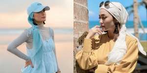 10 Gaya Hijab Imel Putri Cahyati, Ada yang Dicibir Netizen