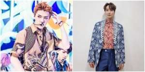 9 Potret Idol Korea Pakai Batik, Salah Satunya Rancangan Ridwan Kamil