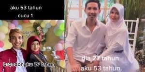 Viral Wanita 53 Tahun Sudah Punya Cucu 1 Gandeng Brondong Masih 27 Tahun