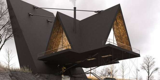 Keunikan Arsitektur Rumah Gantung Tepi Jurang