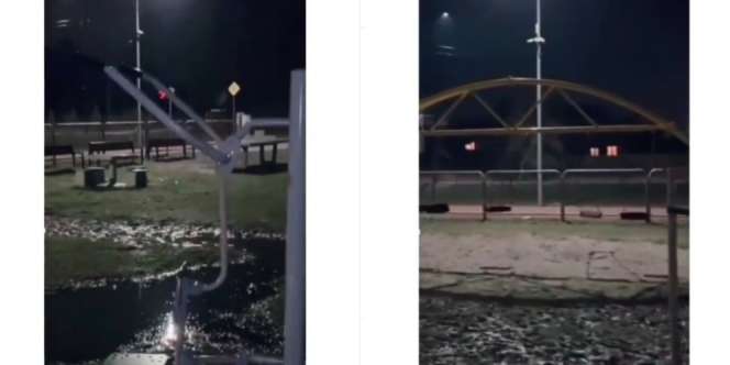 Viral Alat Bermain di Taman Gerak Sendiri, Netizen: Setan Lagi Family Gathering