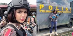 10 Potret Bripda Vani Simbolon, Bodyguard Idaman Hotman Paris
