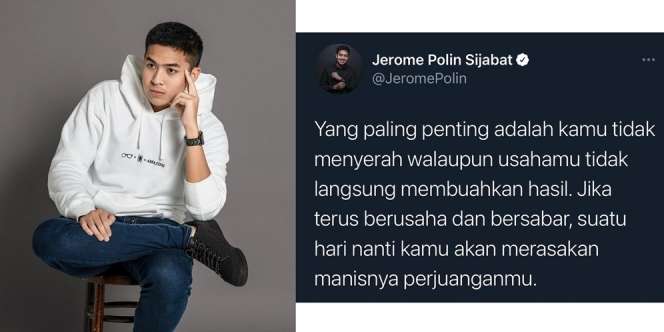 Kumpulan Kata-Kata Bijak Jerome Polin, Kocak dan Menginspirasi Anak Muda