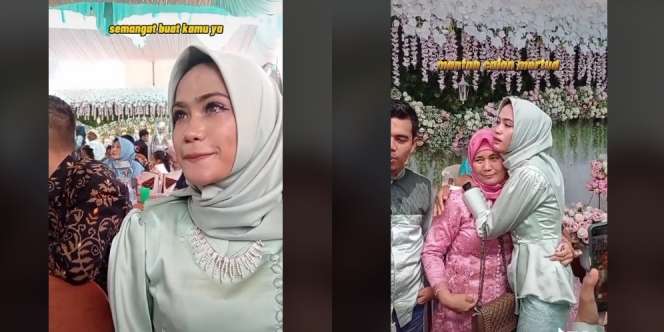 Nekat Datangi Nikahan Mantan, Wanita Ini Nangis Peluk Eks Calon Ibu Mertua