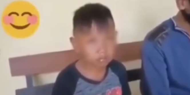 Viral Video Bocah SD Kena Tilang, Jawaban Saat Diinterogasi Polos Banget!