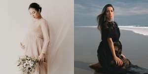Maternity Shoot Istri 5 Pesepakbola Indonesia, Ada yang Rebahan di Bathub