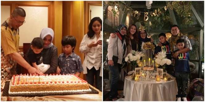 Momen 8 Ibunda Selebriti Rayakan Ultah, Pelukan Robby Purba ke Mama Bikin Haru