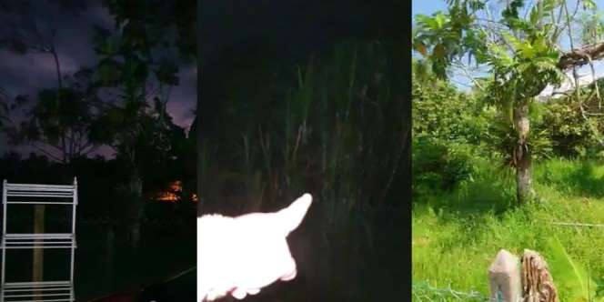 Malam-malam Duduk di Ayunan Dilempar Batu, si Cewek Tantang Makhluknya Keluar