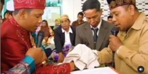 Kocak! Mempelai Pria Ngebut Ucap Ijab Kabul, Tak Tahunya Keliru