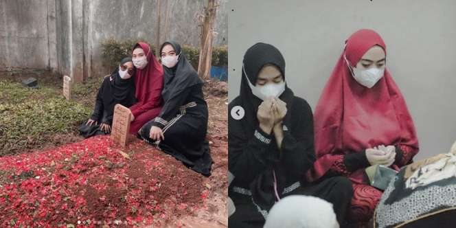 Temani Ria Ricis Ziarah, Oki Setiana Dewi Terharu Baca Puisi Bocah untuk Ayah