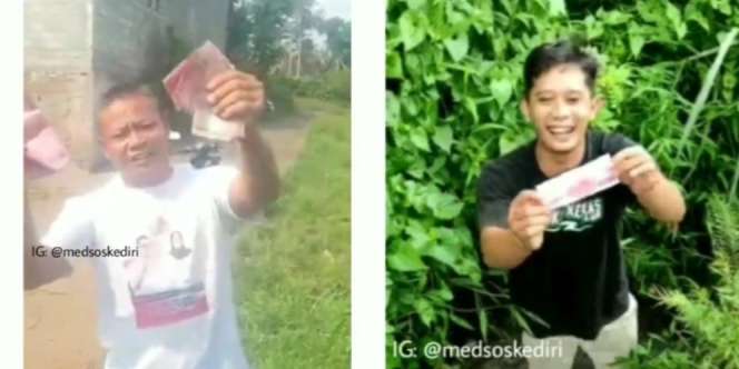 Geger Warga Kediri Temukan Uang Puluhan Juta di Sungai