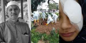Satu Jam Penuh Duka Anak Akan Operasi Mata Dengar Ayah Meninggal Karena Covid-19