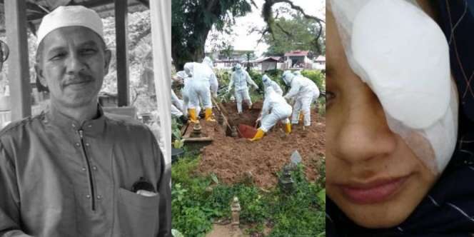 Satu Jam Penuh Duka Anak Akan Operasi Mata Dengar Ayah Meninggal Karena Covid-19