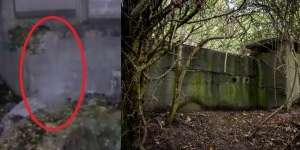 Terdengar Langkah di Bunker Tua Bekas PD II, di Kamera Terlihat Sosok Seram
