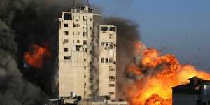 Dalih Israel Gempur Gedung Media di Gaza Karena Markas Perang Elektronik Hamas