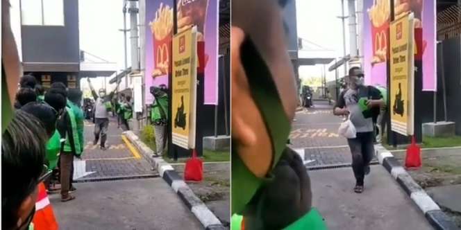 Girang Order BTS Meal Diterima, Driver Ojol Disoraki Bak Superhero
