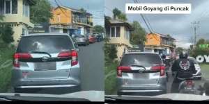 Heboh Mobil Goyang di Tengah Macet Jalur Puncak, Padahal Seberang Ada Hotel
