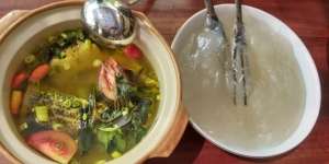 Mencicipi Segarnya Papeda Ikan Kuah Kuning Khas Papua di Jakarta