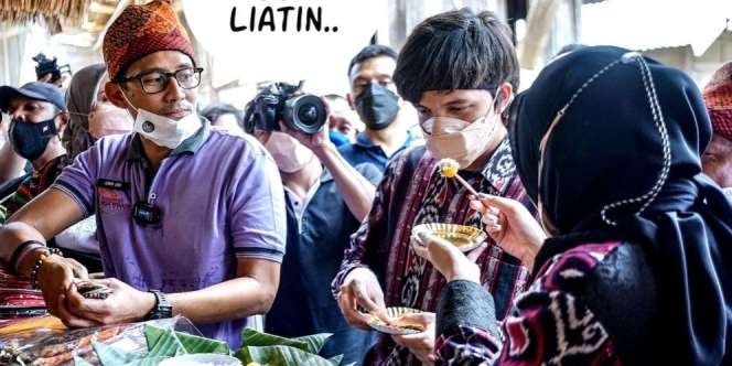 Momen Sandiaga Uno Iri Lihat Kemesraan Atta-Aurel: Bukan Ashiaaap tapi Ashieemm