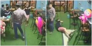 Si Cewek Banyak Gaya Nendang Balon Masha Malah Kepeleset, Malunya Gak Ketulungan