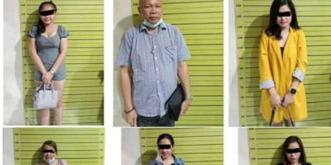 Ini Cewek-Cewek Muda dan Seksi yang Temani Sekda Nias Utara Pesta Narkoba