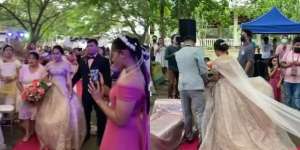 Momen Mengejutkan Terjadi Saat Pengantin Wanita Mau Duduk di Pelaminan, Keluar..