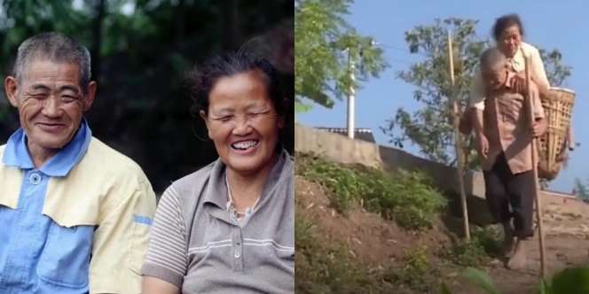 Puluhan Tahun Gendong Istri ke Ladang, 'Dia Mata dan Aku Kakinya'