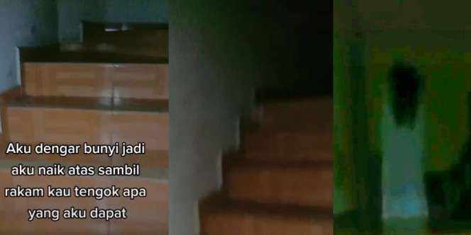 Mau Periksa Bunyi Bising di Loteng, Malah Ketemu Sosok Seram di Tangga