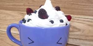 Blueberry Yogurt Cake, Bisa Bikin Pakai Mug