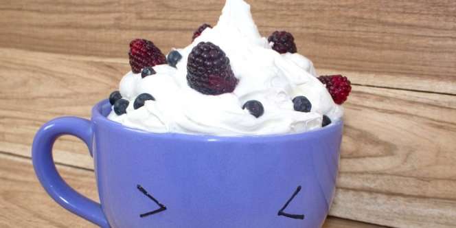 Blueberry Yogurt Cake, Bisa Bikin Pakai Mug