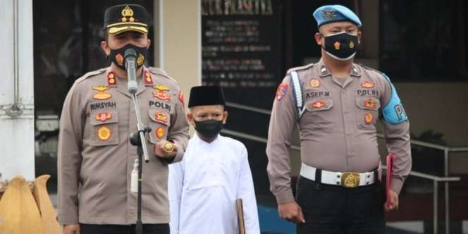 Kisah AMH, Bocah Ditolak Warga Kampung yang Diangkat Jadi Anak Asuh Kapolres