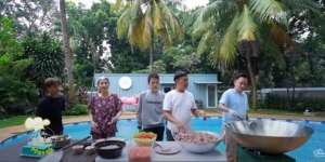Keluarga Ruben Onsu Masak Cumi Asin Sampai Keroyokan 