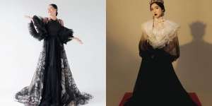 Pesona 8 Penyanyi Tanah Air Saat Pemotretan Tema Glamor