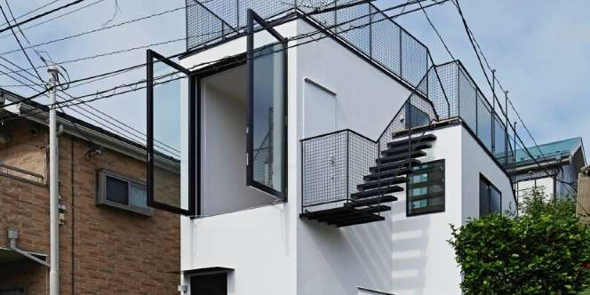Rumah 'Langsing' di Jepang Punya Desain Rooftop Unik