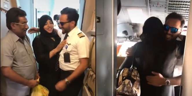 Ibu Ini Terkejut Saat Naik Pesawat, Ternyata Pilotnya Anak Sendiri